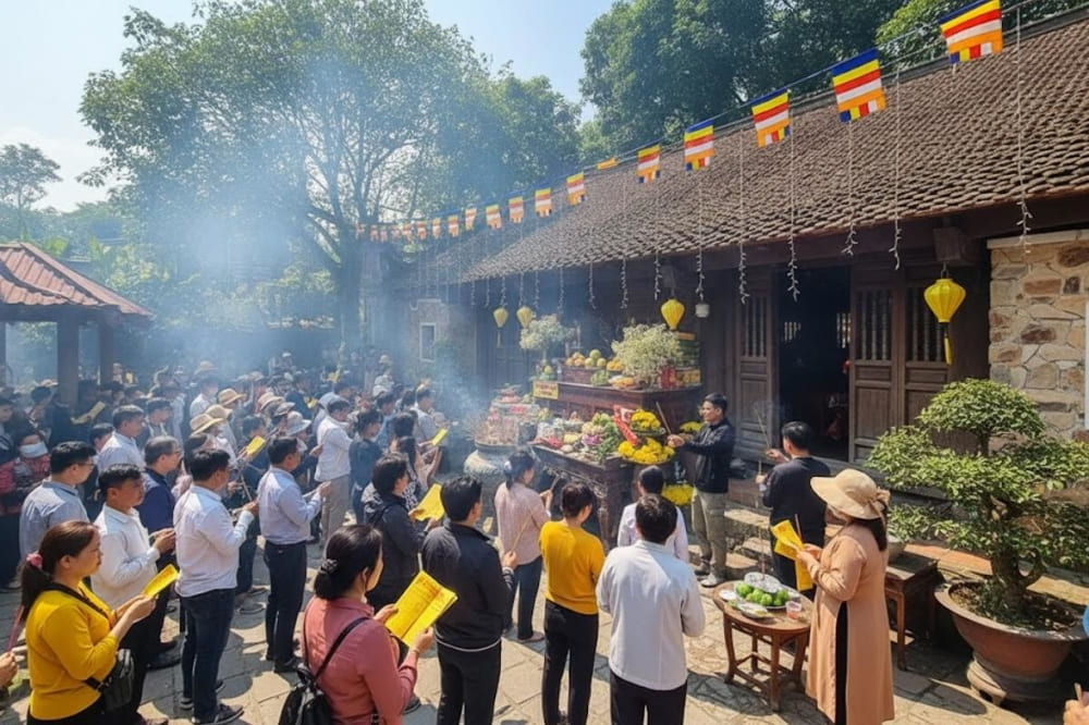 Lễ hội ch&ugrave;a Hương T&iacute;ch được tổ chức với mục ti&ecirc;u t&ocirc;n vinh gi&aacute; trị văn h&oacute;a, cảnh quan v&agrave; khai th&aacute;c hiệu quả tiềm năng du lịch của khu di t&iacute;ch cấp quốc gia Ch&ugrave;a Hương - N&uacute;i Hồng